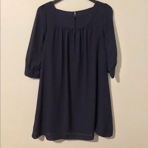 Navy H&M dress